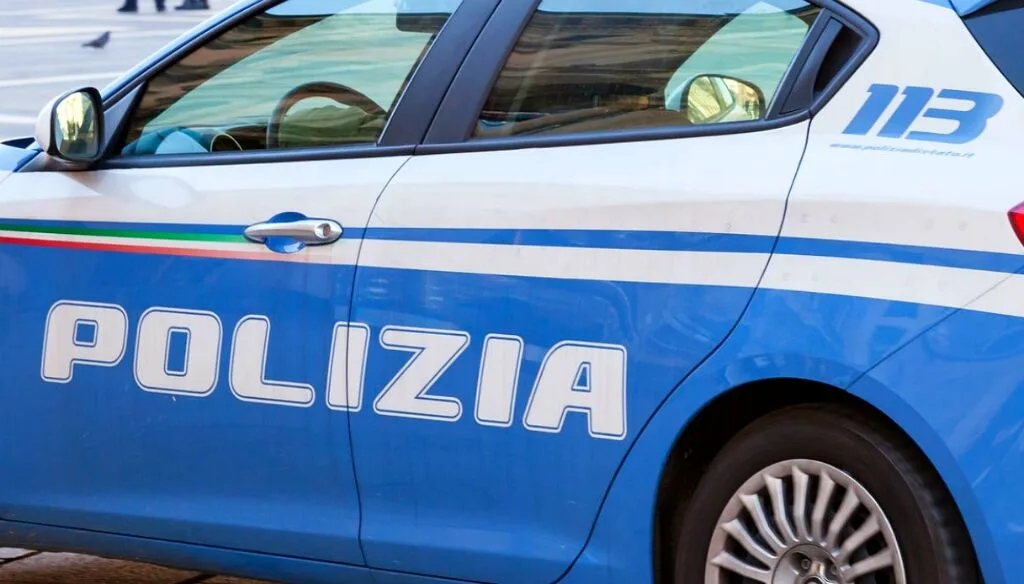 Foto macchina della polizia